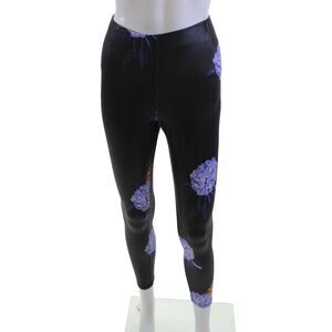 Jazmin Chebar Womens Black Floral Butterfly Ankle Jegging Size 1